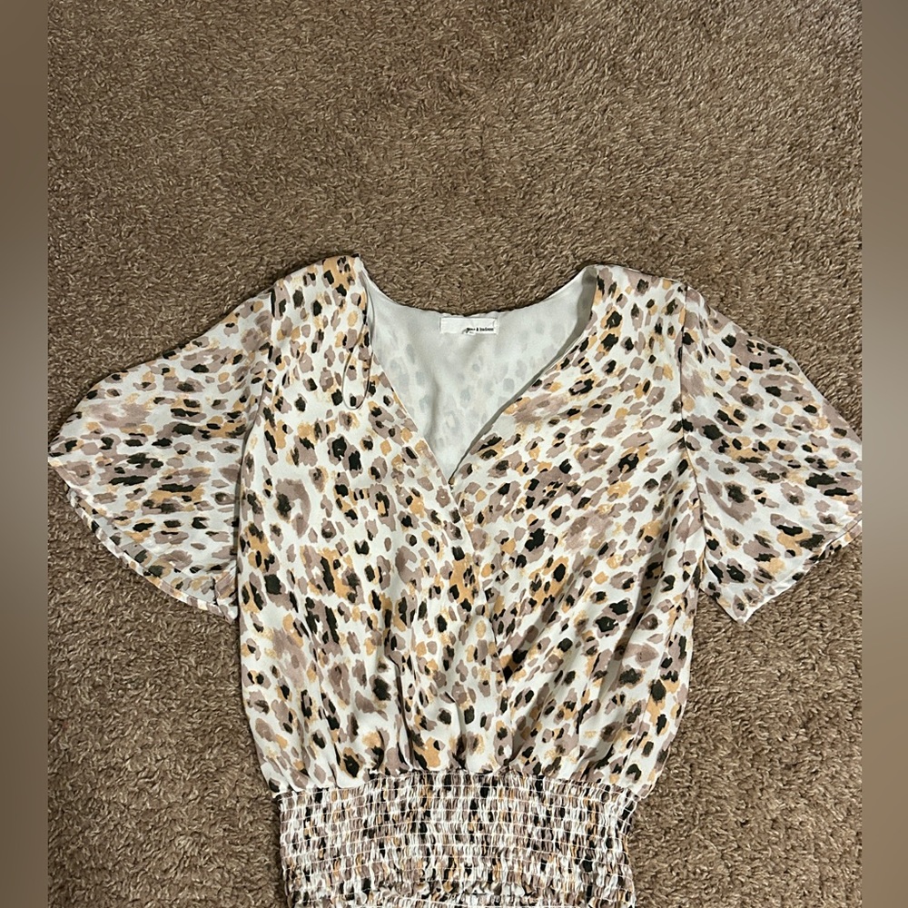 june & hudson Size S. Women’s Patterned blouse. Smoke free home.